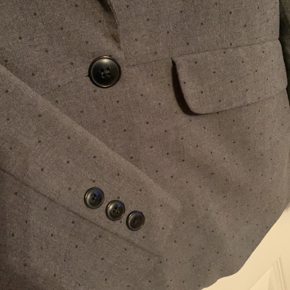 Elle Gray Jacket Size 8 - Picture 5 of 7